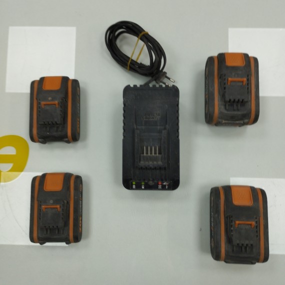 6-6-163182-2-Herramientas Eléctricas Lote Worx Martillo Taladro Y Amoladora