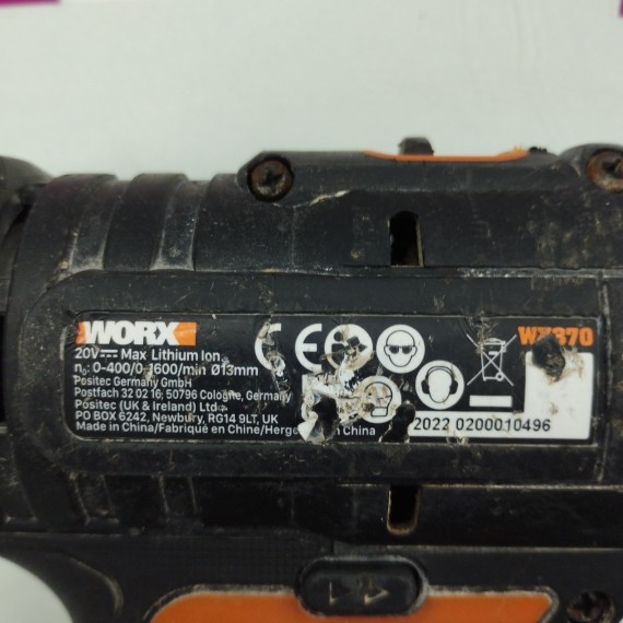 6-6-163182-5-Herramientas Eléctricas Lote Worx Martillo Taladro Y Amoladora