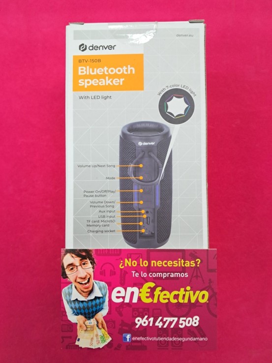 6-6-167278-4-Altavoz Denver BTV 150B