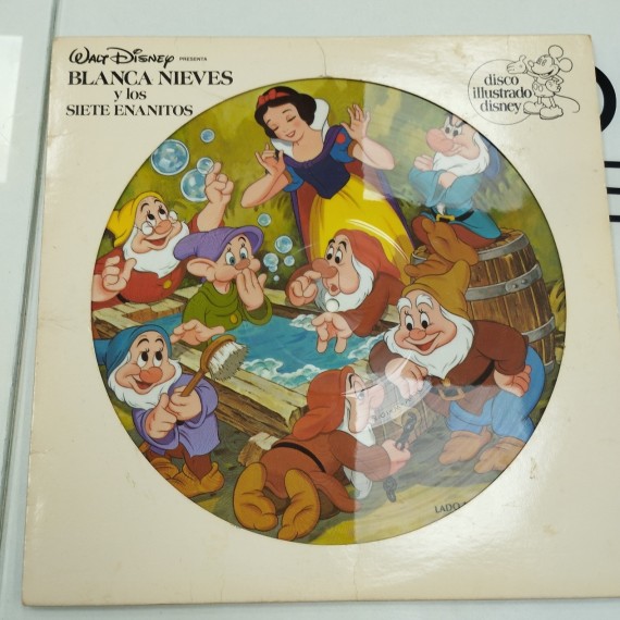 6-6-160460-1-Coleccionismo musical Walt Disney Blanca Nieves y los 7 enanitos