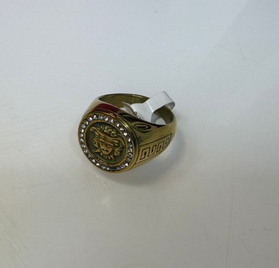6-9-75685-2-Anillo acero hombre versace con circonitas t 30