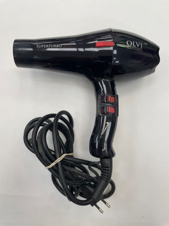1-1-270216-4-Secador Pelo Viaje Olvi Superturbo 3800 2000 Wats Negro