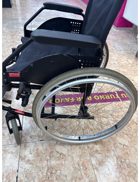 1-1-272970-3-Silla De Ruedas Silla De Ruedas Orthos Negra