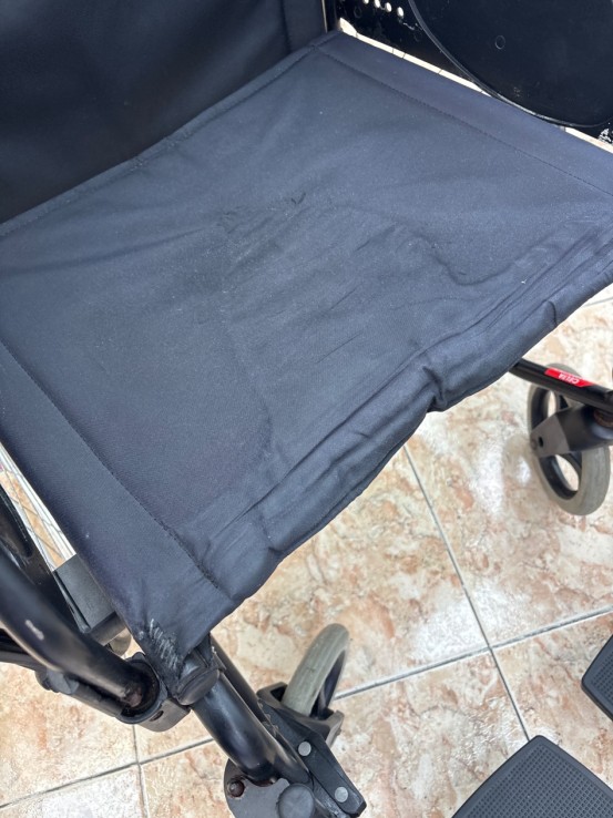 1-1-272970-5-Silla De Ruedas Silla De Ruedas Orthos Negra