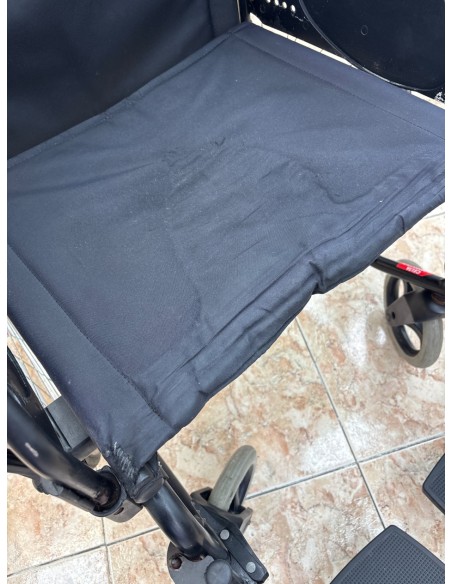 1-1-272970-5-Silla De Ruedas Silla De Ruedas Orthos Negra