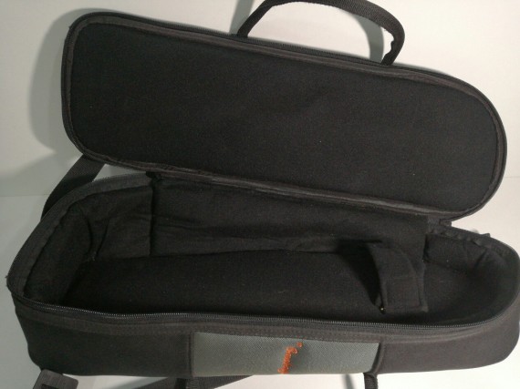 1-1-230950-2-Funda de trompeta negra gris omebaige acolchada