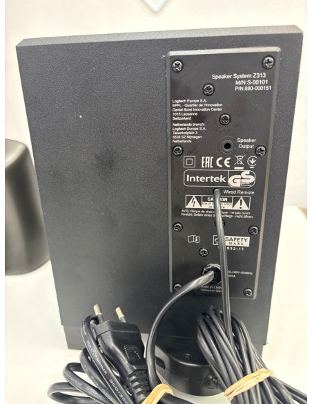 1-1-266406-3-Sonido ALTAVOCES 2.1 Negro Z313
