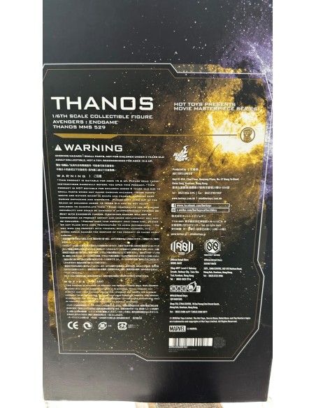 1-1-244393-5-Objetos Insólitos Hottoys-figuras De Acción Modelo Original De Thanos Endgame, Mms529, escala1 6 