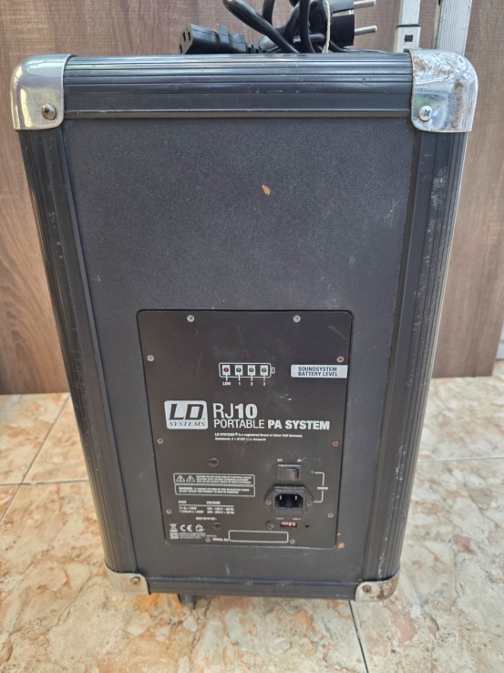 1-1-270546-2-Amplificador LD Systems RJ10 Portable