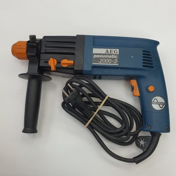 1-1-258183-1-Taladro Electrico Aeg Pneumatic 2000-2 Azul