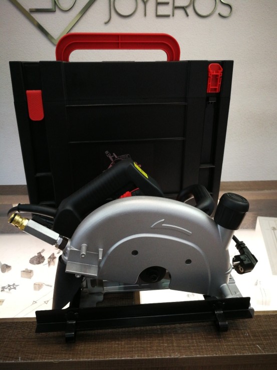 1-1-247347-3-Sierra Circular TC180 RUBI Kit De Sierra Circular Para Trabajos Pesados 1800W En Húmedo Y En Seco
