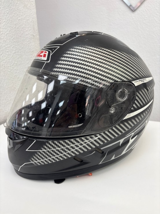 1-1-269943-1-Casco Integral Nzi Fiber Volt Negro Talla L