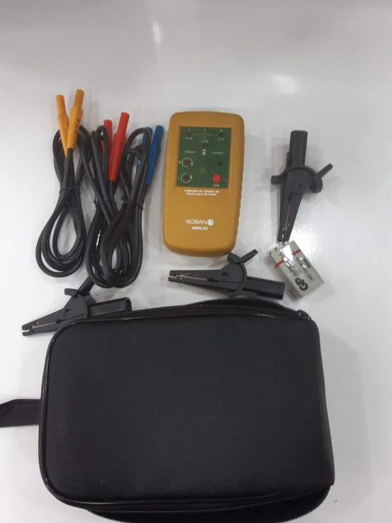 1-1-246864-1-Herramienta Especializada Indicador digital de secuencia de fase y giro Koban KSFG-01 0767533 