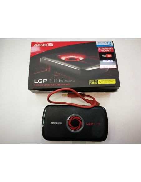 1-1-248369-1-Periféricos Capturadora De Vídeo AVerMedia LGP Lite GL310 Full Hd 1080P 
