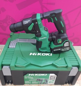 1-1-259946-1-Martillo A Bateria Hikoki DH 18DPA 230V 2Baterias (Sin Uso)