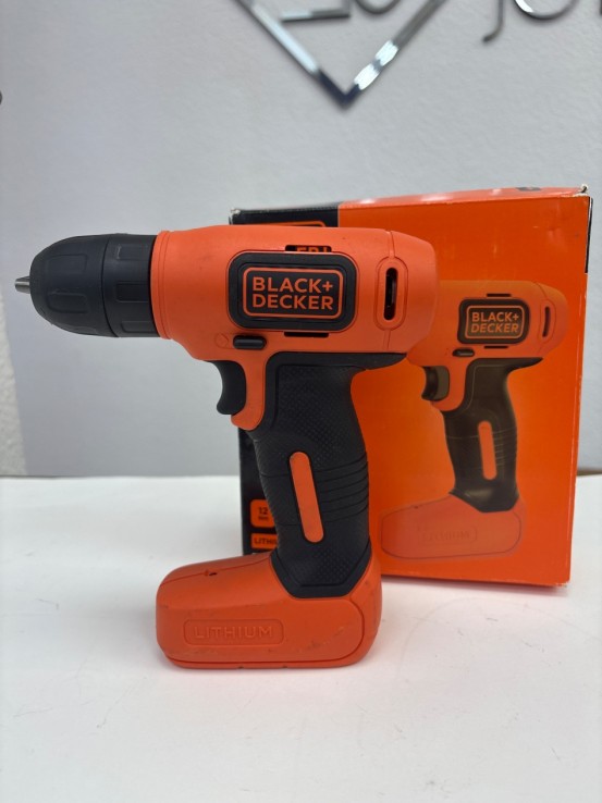 1-1-266182-1-Taladro A Bateria Atornillador BLACK DECKER Bdcd8 7,2v 