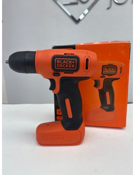 1-1-266182-1-Taladro A Bateria Atornillador BLACK DECKER Bdcd8 7,2v 