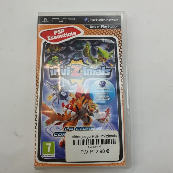 1-1-235907-1-Videojuego PSP invizimals