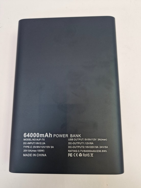 1-1-264566-3-Bateria Portatil Power Bank 64000mah (Sin Uso)
