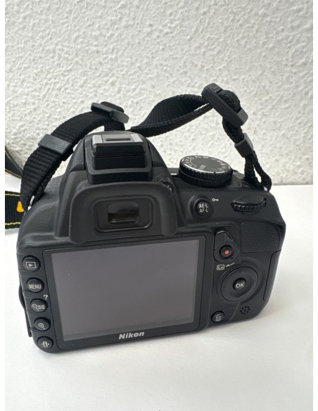 1-1-265832-2-Cámara Digital Réflex Nikon D3100 Objetivo 18-105 