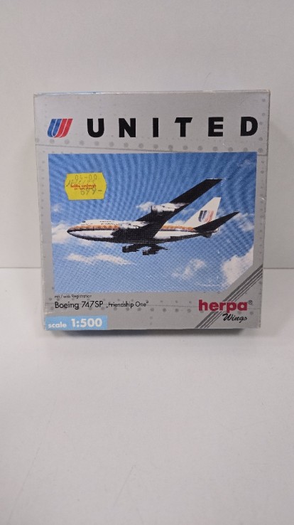 1-1-251619-1-Bebé y juguetes Herpa Wings united boeing 747sp friendship one