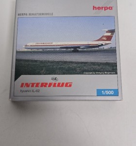 1-1-251625-3-Bebé y juguetes maqueta Herpa Miniaturmodelle llyushin IL-62 1:500