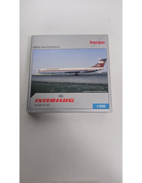 1-1-251625-3-Bebé y juguetes maqueta Herpa Miniaturmodelle llyushin IL-62 1:500