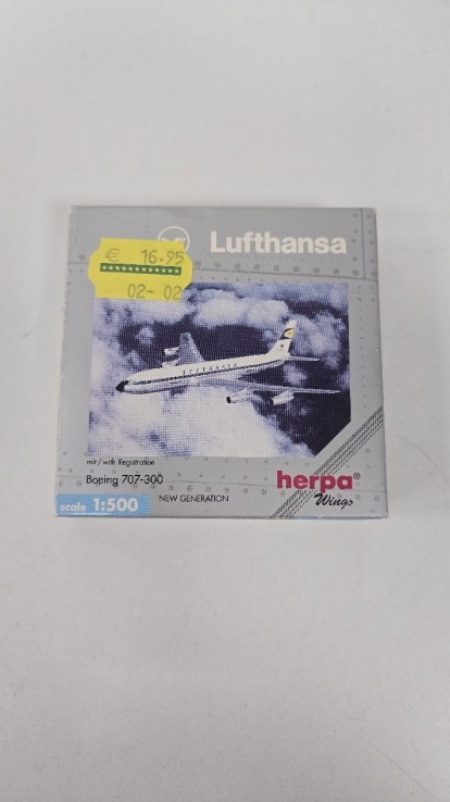 1-1-251628-1-Bebé y juguetes maqueta lufthansa boeing 707-300 1:500
