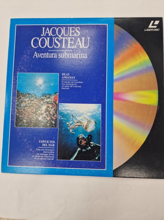 1-1-264757-1-Laser disc Jacques cousteau aventura submarina 