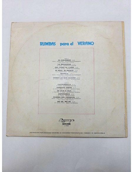 1-1-272595-2-Vinilo Rumbas Para El Verano