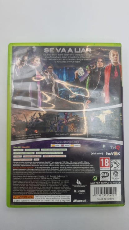 1-1-254013-2-Videojuego Xbox 360 Saints Row The Third