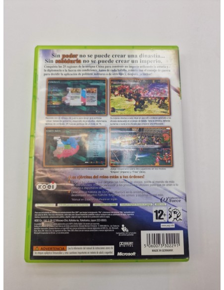 1-1-264838-2-Videojuego Xbox 360 Dynasty Warriors 5 Empires