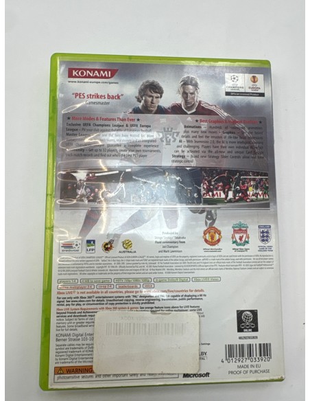 1-1-264913-4-Videojuego Xbox 360 PES 2010