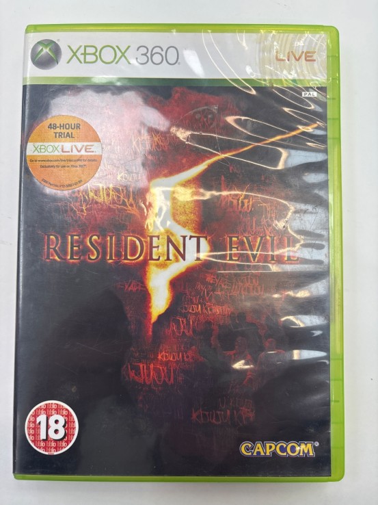 1-1-271572-1-Videojuego Xbox 360 Resdident Evil 5