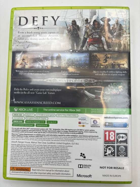 1-1-271574-2-Videojuego Xbox 360 Assassins Creed Black Flag