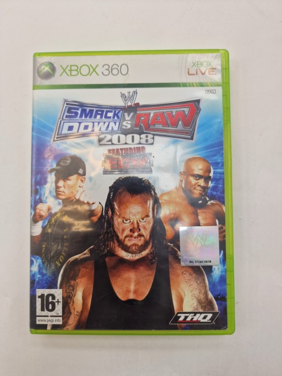 1-1-261146-1-Videojuego Xbox 360 Smackdown Vs Raw 2008