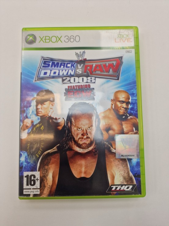 1-1-264839-1-Videojuego Xbox 360 Smack Down Vs Raw 2008 