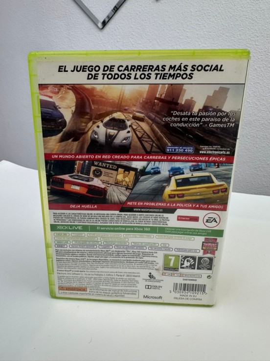 1-1-266372-3-Videojuego Xbox 360 Most Wanted
