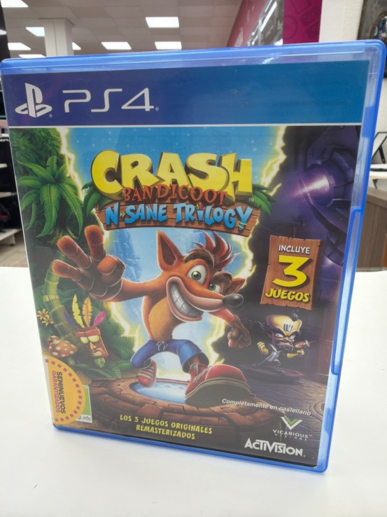 1-1-273114-1-Videojuego PS4 CRASH N Sane 