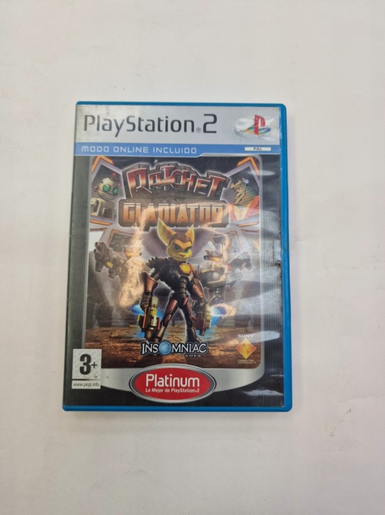 1-1-263866-1-Videojuego PS2 Ratchet Gladiator 