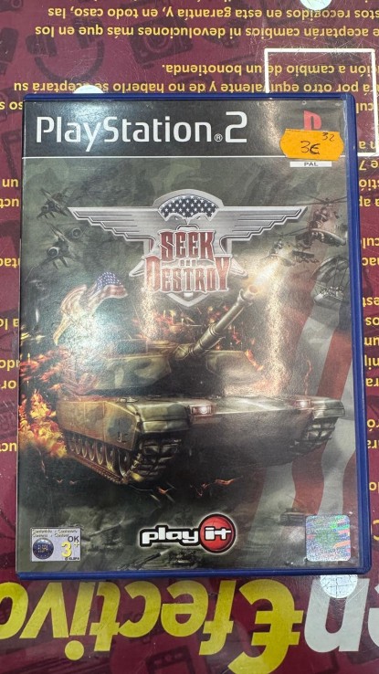 1-1-243592-1-Videojuego PS2 Seek and Destroy
