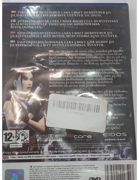 1-1-246407-2-Videojuego PS2 Tomb raider 