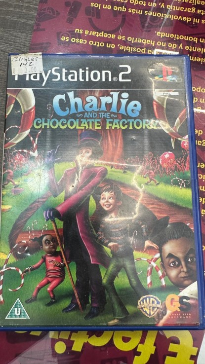 1-1-243571-1-Videojuego PS2 Charlie and the chocolate factory