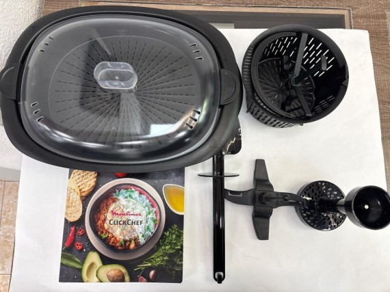 1-1-268654-3-Robot Multifuncion Moulinex HF456810, ClickChef 3.6 L 