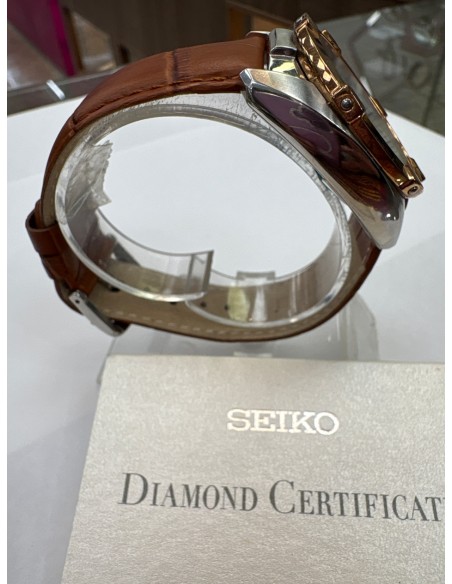 1-1-271374-3-Reloj Alta Gama Señora Seiko Velatura Chronograph Diamantes 