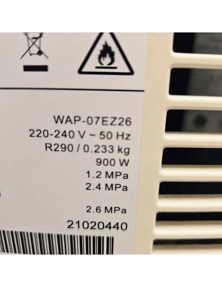 8-8-72872-16-Aire Acondicionado WAP-07EZ26 900W (sin Mando)
