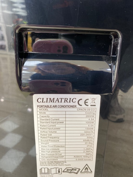 8-8-77410-5-Aire Acondicionado Climatric CPACN-09 CO