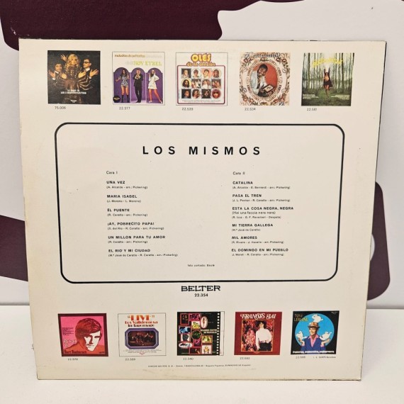 8-8-77596-2-Vinilo Los mismos (Una vez,Maria Isabel,etc..)