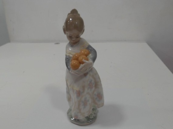 8-8-33065-1-Lladro Valencia Niña Cesta de Naranjas 7 Alto