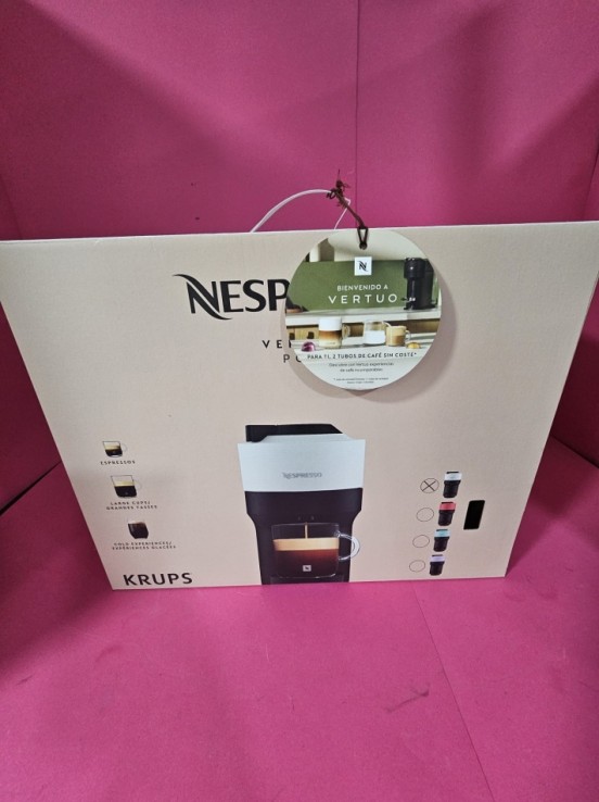 8-8-70383-4-Cafetera Capsulas Nespresso Krups vertuo Pop (poco uso) capsulas